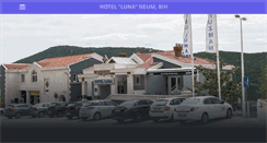 Desktop Screenshot of hotel-luna.ba