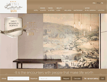 Tablet Screenshot of hotel-luna.com